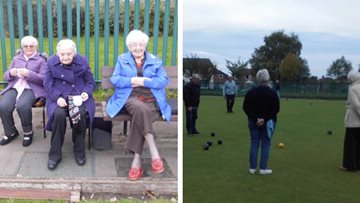 Stalybridge care home Residents have a ball at bowls competition